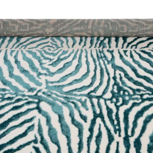 Tapete ZAHA zebra azul 133x190cm