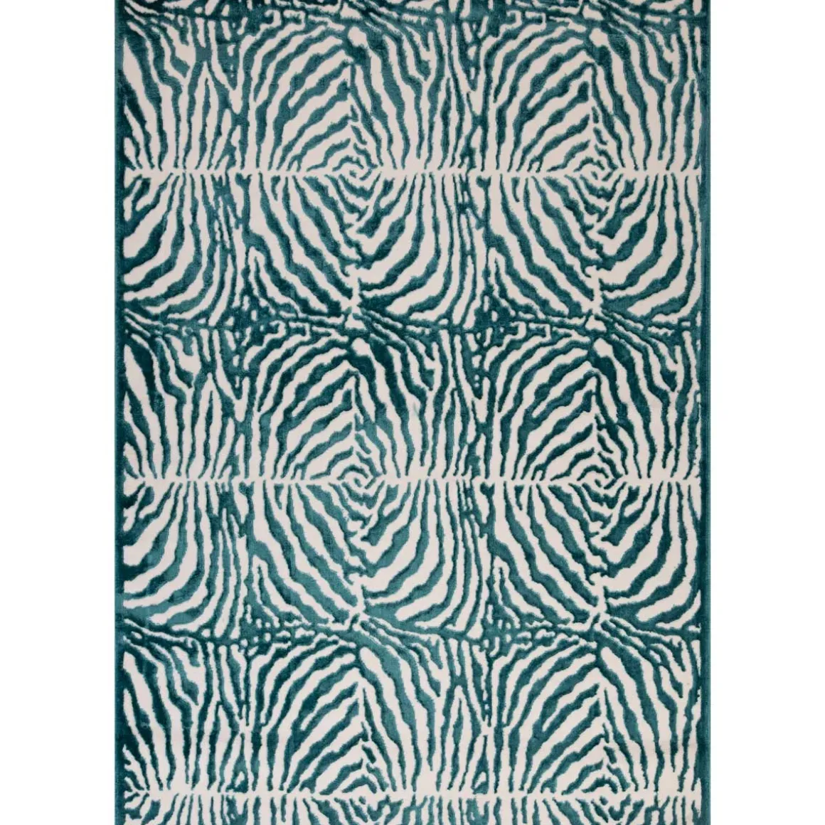 Tapete ZAHA zebra azul 120x160cm