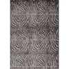 Tapete ZAHA zebra cinza antracite 120x160cm
