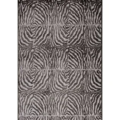 Tapete ZAHA zebra cinza antracite 200x285cm