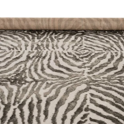 Tapete ZAHA zebra cinza antracite 200x285cm