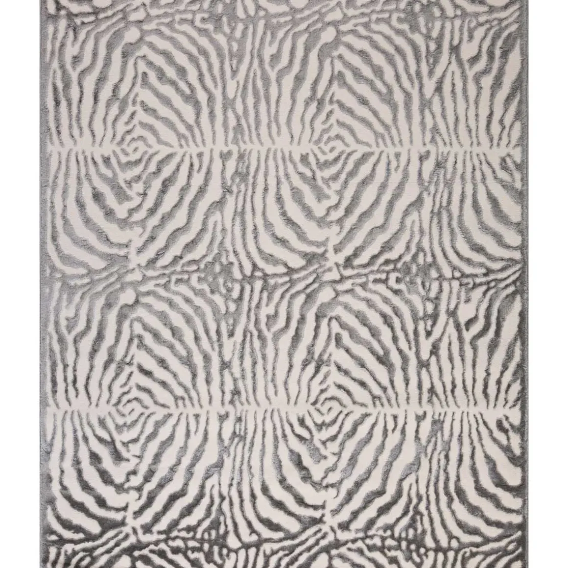Tapete ZAHA zebra cinza 80x150cm