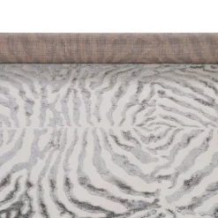 Tapete ZAHA zebra cinza 80x150cm