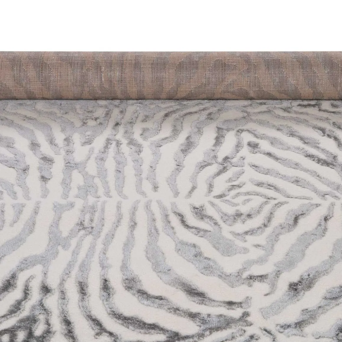 Tapete ZAHA zebra cinza 80x150cm