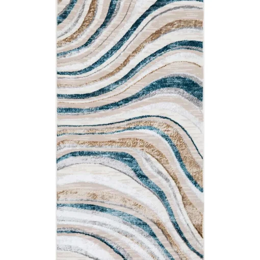 Tapete ZAVE waves multicolor 133x190cm