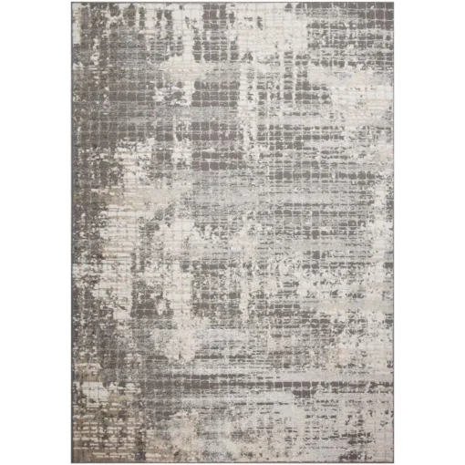 Tapetes Salam Squares Cinza 133x190cm