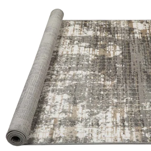 Tapetes Salam Squares Cinza 133x190cm