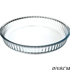 Tarteira de vidro 32cm