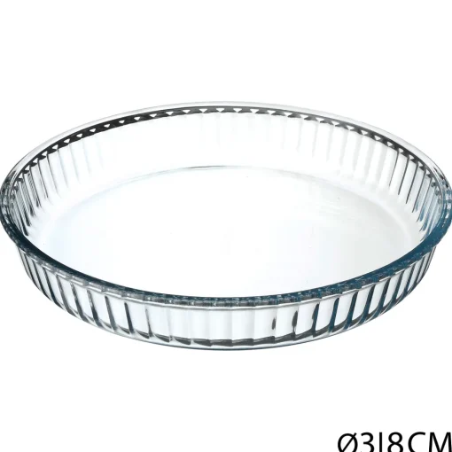 Tarteira de vidro 32cm