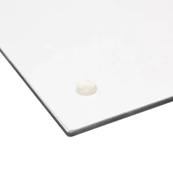 Tábua de cozinha decoração mármore em vidro 30x40cm