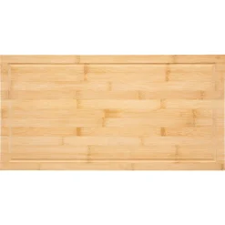 Tábua de cozinha em bambu 28x52cm