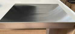 Tábua de cozinha em inox 40x50cm