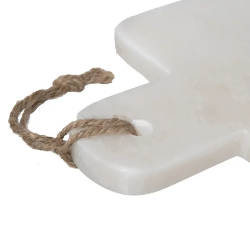 Tábua de cozinha em mármore e madeira 15x30cm