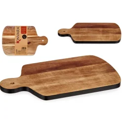 Tábua De Madeira Com Borda Preta