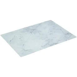Tábua de vidro efeito mármore 30x40cm
