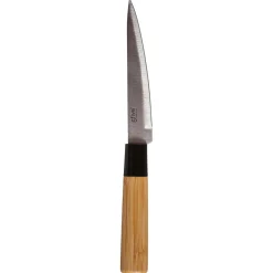Tábua em bambu com 3 facas