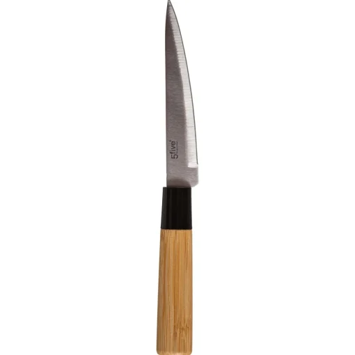 Tábua em bambu com 3 facas