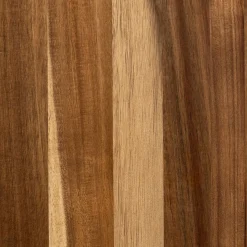 Tábua giratória castanha em madeira 50cm