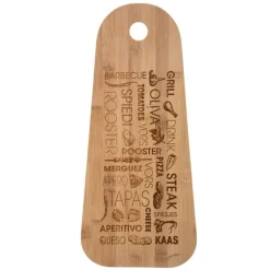 Tábua para tapas em bambu 1,2x19,7x45cm