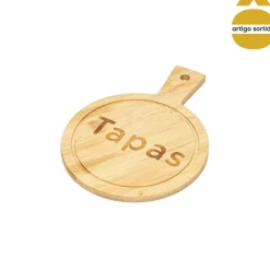 Tábua redonda para tapas