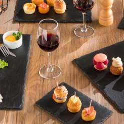 Tábua retangular em ardósia 20x30cm