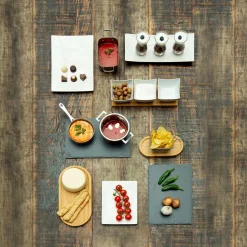 Tábua retangular em ardósia 20x30cm