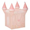 Tenda pop-up castelo rosa