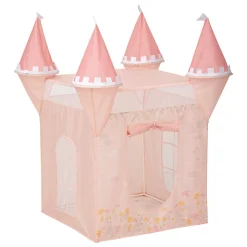 Tenda pop-up castelo rosa