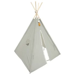 Tenda TIPI azul com pompons RAINBOW