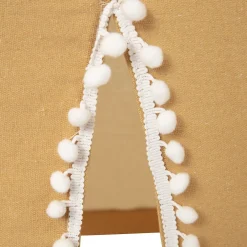 Tenda TIPI ocre com pompons RAINBOW