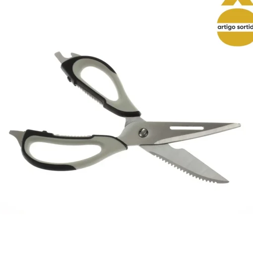 Tesoura de cozinha multifunções com proteção