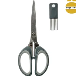 Tesoura para cortar legumes 5 laminas