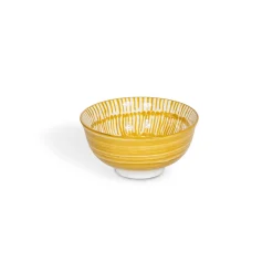 Tigela ALIVE amarela de cerâmica 12cm
