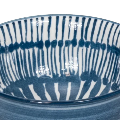 Tigela ALIVE azul de cerâmica 12cm
