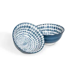 Tigela ALIVE azul de cerâmica 15,5cm