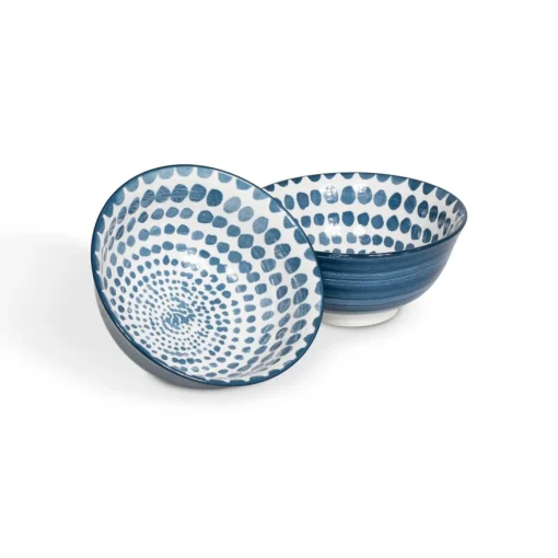 Tigela ALIVE azul de cerâmica 15,5cm