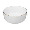 Tigela SUBLIMA cinza claro em porcelana 15cm