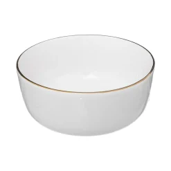 Tigela SUBLIMA cinza claro em porcelana 15cm