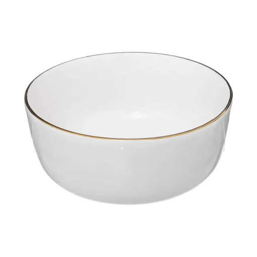 Tigela SUBLIMA cinza claro em porcelana 15cm