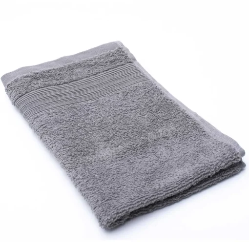 Toalha cinza TIMELESS 30x50cm