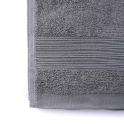 Toalha cinza TIMELESS 30x50cm