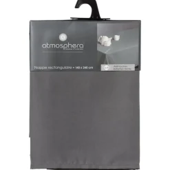 Toalha de mesa anti-manchas cinzenta