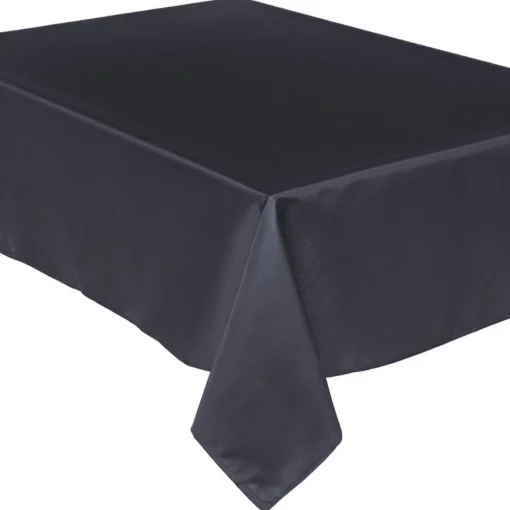 Toalha de mesa anti-manchas azul