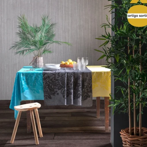 Toalha de mesa CALIPSO em algodão 140x180cm