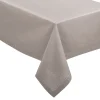 Toalha de mesa CHAMBRAY cinza em algodão 140x240cm