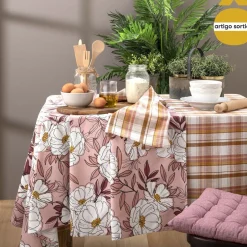 Toalha de mesa em algodão 140x180cm