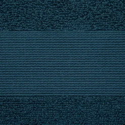 Toalha de mãos PRAIA azul escura 50x90cm