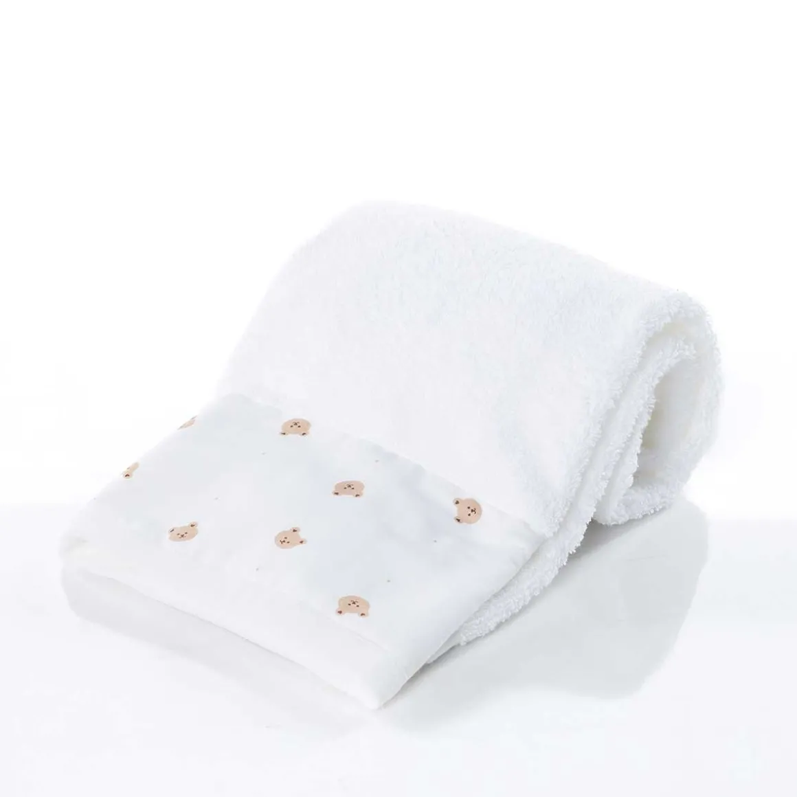 Toalha de mãos ursinhos 50x90cm