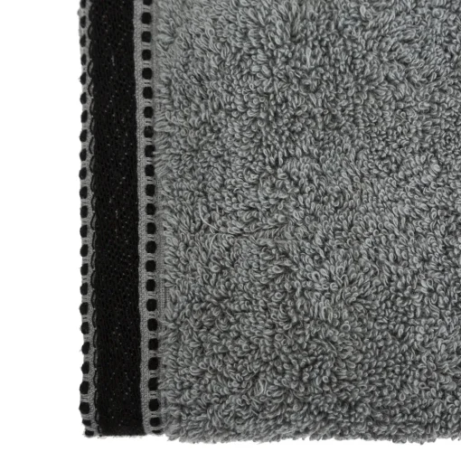 Toalha JOIA cinza escuro 30x50cm