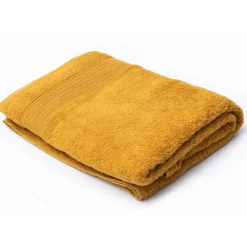 Toalha lençol de banho amarela TIMELESS 100x150cm